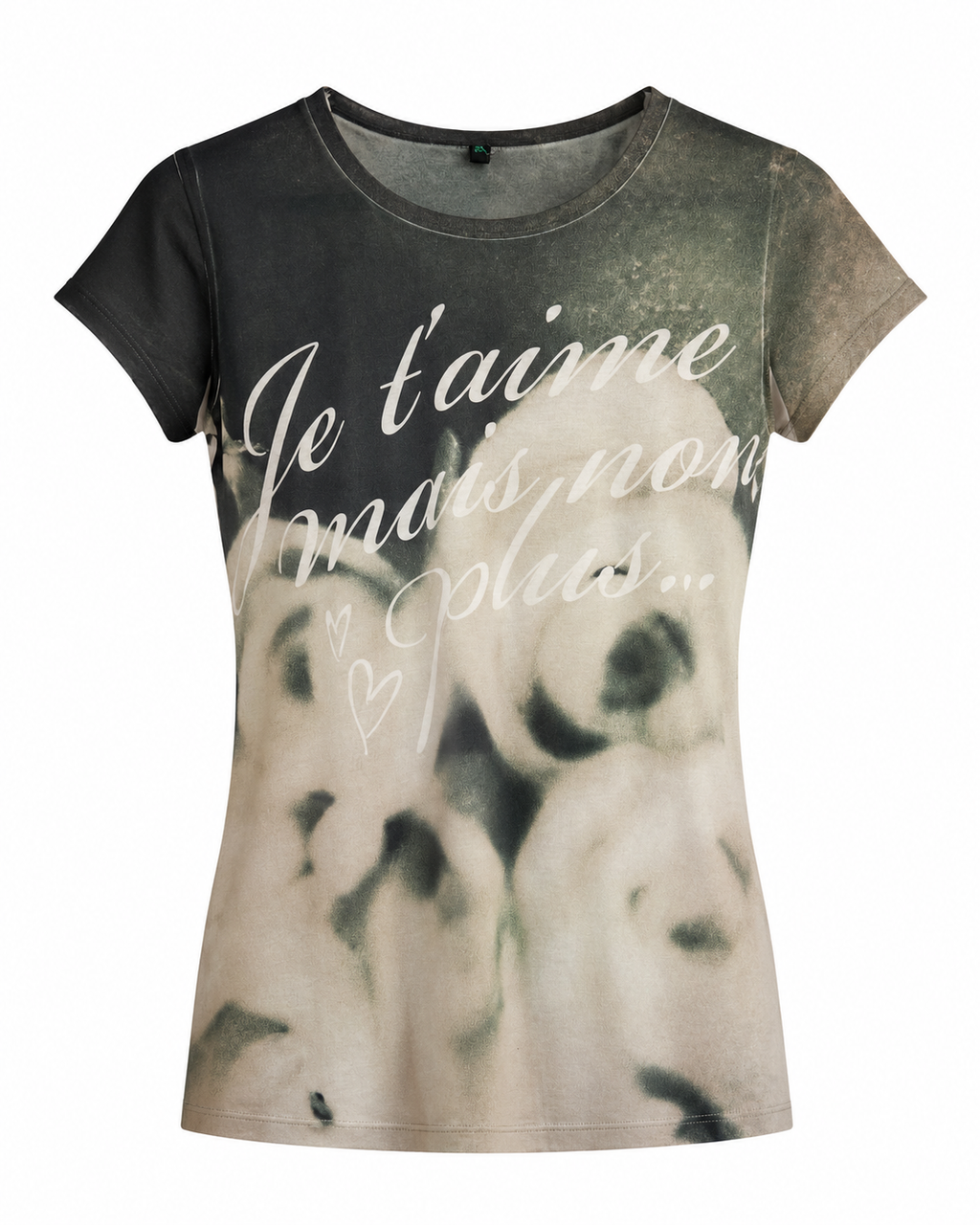 Soft Grunge French Tee - Olive - S/M