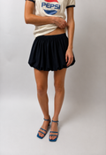Bubble Mini Skirt - Navy - XS
