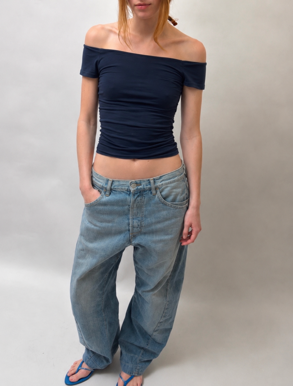 Second Skin Top - Navy - XS/S