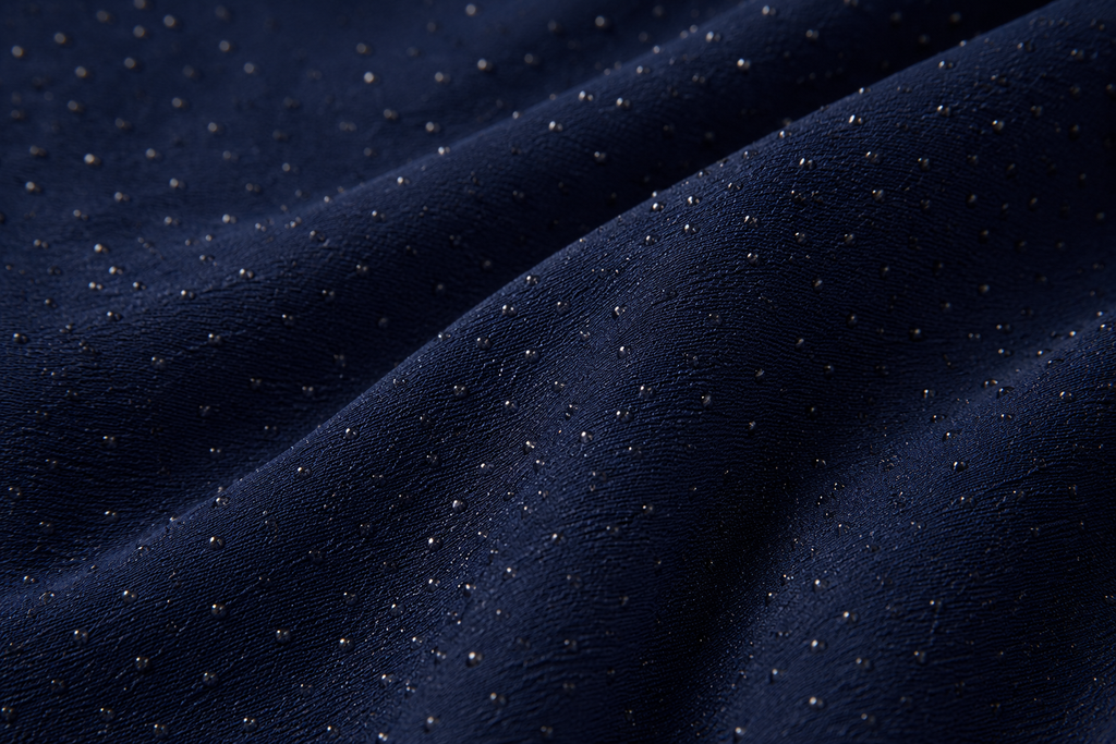 Midnight Drape Dress - Navy - S/M