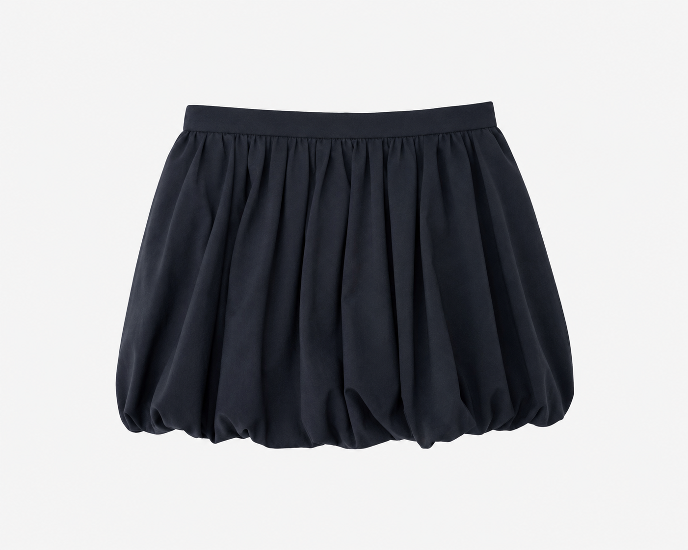 Bubble Mini Skirt - Navy - XS