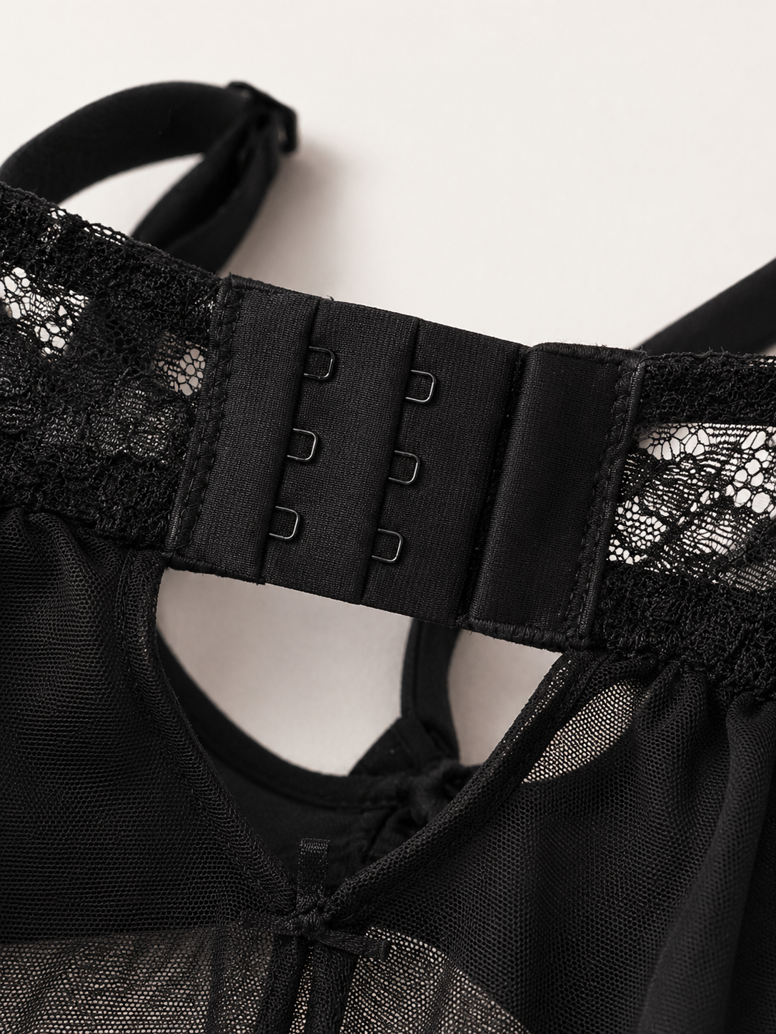 Sheer Noir Cami - Black - XS/S