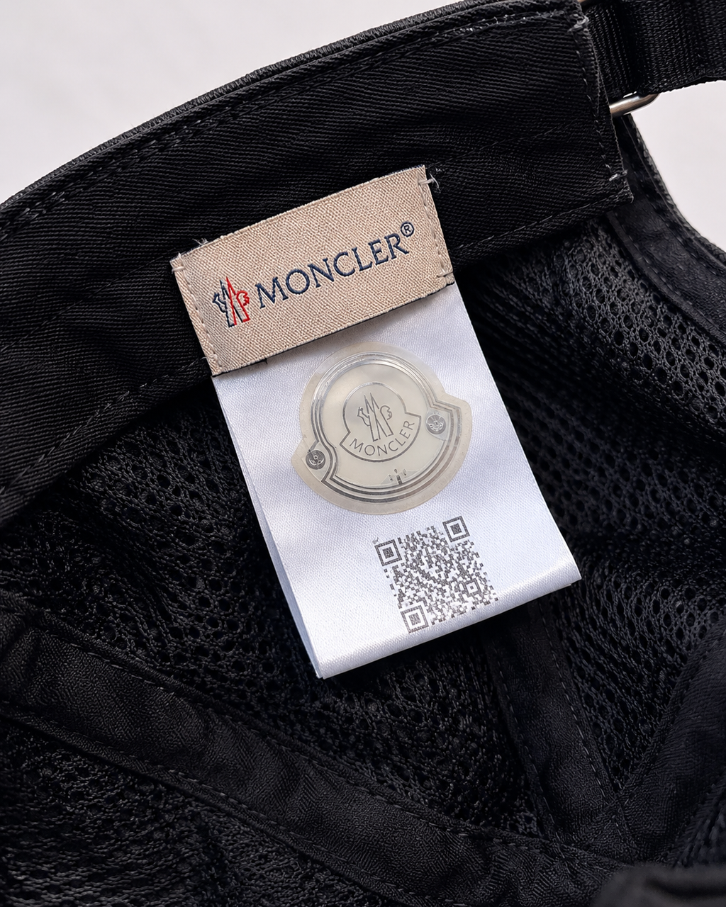 Moncler Washed Cap - Navy - One Size